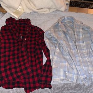 BUNDLE (2) Barney’s & Ralph Lauren flannels